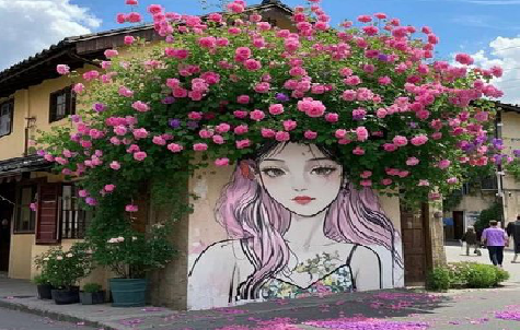 渝北怎么设计网红打卡墙绘