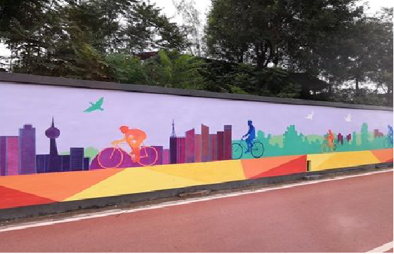 渝北墙体彩绘-围墙