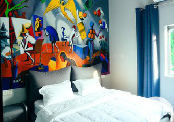 渝北对于酒店的墙体彩绘而言更注重哪些方面？