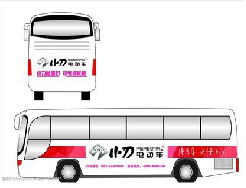 渝北公交车身贴如何完美贴合？