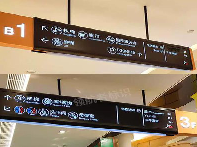 渝北如何通过商场标识牌引导客流分布?