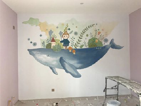 渝北手绘墙的特点及优势。