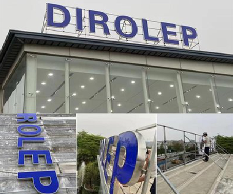 渝北楼顶发光字安装的注意事项。